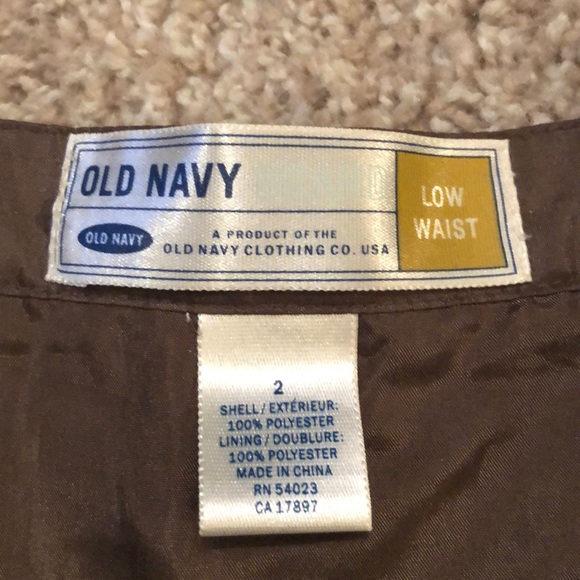 Brown skirt with sequin design on bottom - Picture 3 of 5